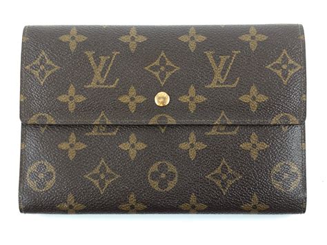 louis vuitton trifold monogram wallet|Louis Vuitton billfold wallet.